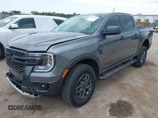 2024 Ford Ranger XLT with VIN 1FTER4HH7RLE66341, listed as a IAAI auction lot 42234334 with 326 mi miles and . Bid and sale history available at DreamBid. Image 2.