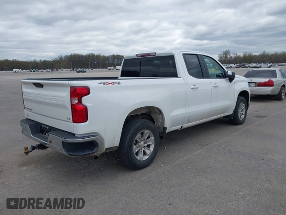 2020 Chevrolet Silverado 1500 LT with VIN 1GCRYDED8LZ295433, listed as a IAAI auction lot 42038773 with 96,396 mi miles and . Bid and sale history available at DreamBid. Image 4.
