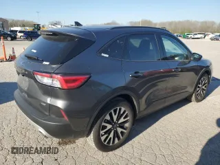 2020 Ford Escape SE Sport Hybrid with VIN 1FMCU0BZ1LUC14713, listed as a Copart auction lot 48521824 with 49,549 mi miles and Salvage Title. Bid and sale history available at carsss.com. Image 3.