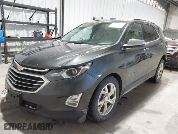 2019 Chevrolet Equinox Premier with VIN 2GNAXXEV2K6127055, listed as a IAAI auction lot 41598381 with 132,126 mi miles and . Bid and sale history available at DreamBid. Image 17.