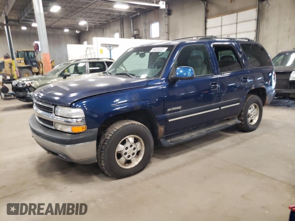 2001 Chevrolet Tahoe LT with VIN 1GNEK13TX1R104270, listed as a Copart auction lot 54935005 with 227,086 mi miles and Clean Title. Bid and sale history available at carsss.com. Image 1.