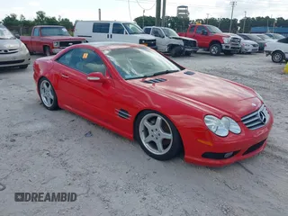 2003 Mercedes-Benz SL 500 z VIN WDBSK75F83F019842, wystawiony jako IAAI lot #42155133 z przebiegiem Nie podano mil oraz . Historia ofert i sprzedaży dostępna na DreamBid. Obrazek 1.