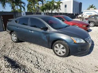 2015 Nissan Sentra SV with VIN 3N1AB7AP3FL636039, listed as a Copart auction lot 52860715 with 139,479 mi miles and Salvage Title. Bid and sale history available at carsss.com. Image 4.