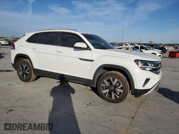 2022 Volkswagen Atlas SE with VIN 1V2DC2CA3NC224618, listed as a Copart auction lot 37555083 with 6,609 mi miles and . Bid and sale history available at DreamBid. Image 4.