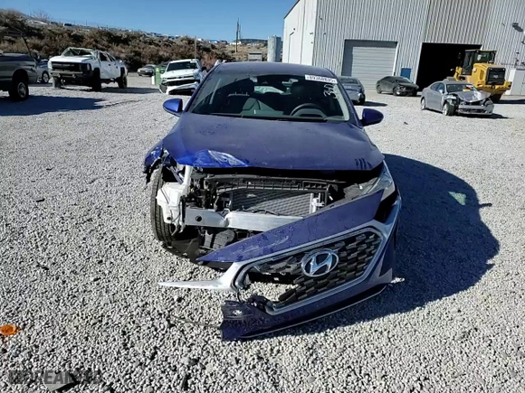 2022 Hyundai Ioniq Hybrid Blue with VIN KMHC65LC9NU268734, listed as a Copart auction lot 89368835 with 67,892 mi miles and Salvage Title. Bid and sale history available at carsss.com. Image 11.