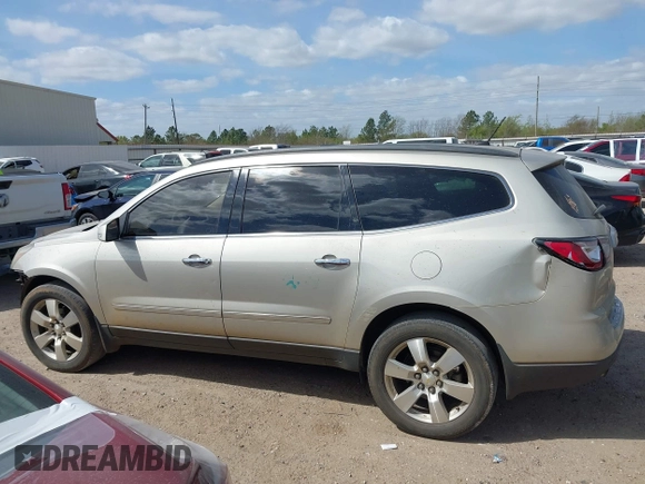 2014 Chevrolet Traverse LTZ z VIN 1GNKRJKDXEJ248849, wystawiony jako IAAI lot #41805119 z przebiegiem 171 489 mil mil oraz . Historia ofert i sprzedaży dostępna na DreamBid. Obrazek 15.