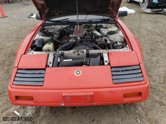 1984 Nissan 300ZX with VIN JN1CZ14SXEX009648, listed as a Copart auction lot 56090024 with NaN miles and Salvage Title. Bid and sale history available at carsss.com. Image 12.