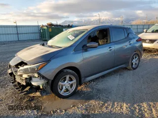 2020 Nissan LEAF z VIN 1N4BZ1BP5LC309535, wystawiony jako Copart lot #87303304 z przebiegiem 60 437 mil mil oraz Szkoda całkowita • Salvage title. Historia ofert i sprzedaży dostępna na DreamBid. Obrazek 1.
