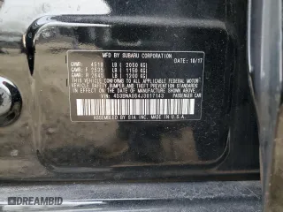 2018 Subaru Legacy Sport with VIN 4S3BNAS64J3017143, listed as a Copart auction lot 46729215 with 55,132 mi miles and Salvage Title. Bid and sale history available at carsss.com. Image 14.