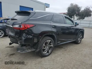 2018 Lexus RX with VIN JTJDGKCAXJ2002113, listed as a Copart auction lot 43400965 with 133,922 mi miles and Salvage Title. Bid and sale history available at carsss.com. Image 3.
