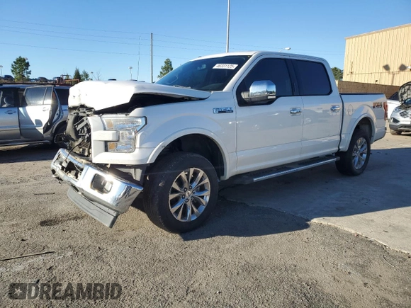 2017 Ford F-150 XL with VIN 1FTEW1EFXHFC29284, listed as a Copart auction lot 46331125 with 153,768 mi miles and Salvage Title. Bid and sale history available at carsss.com. Image 1.