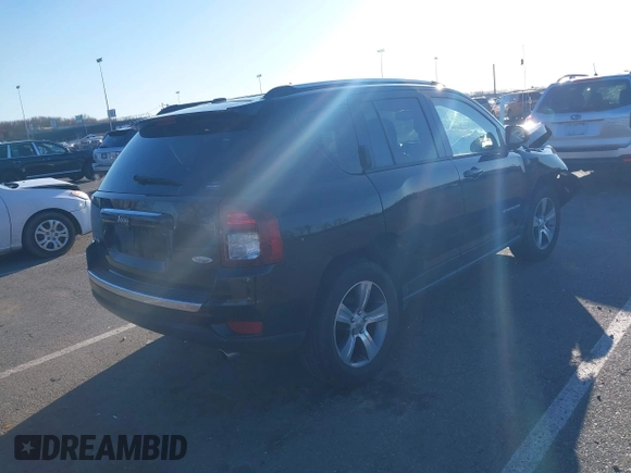 2016 Jeep Compass High Altitude Edition with VIN 1C4NJDEB3GD762908, listed as a IAAI auction lot 41883275 with 93,968 mi miles. Bid and sale history available at carsss.com. Image 4.