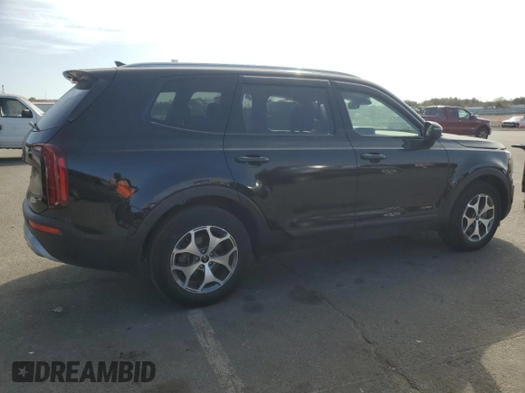 2022 Kia Telluride EX with VIN 5XYP3DHC6NG298728, listed as a Copart auction lot 77113074 with 27,690 mi miles and Salvage title. Bid and sale history available at DreamBid. Image 3.