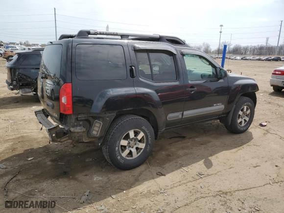 2009 Nissan Xterra X with VIN 5N1AN08W09C502285, listed as a Copart auction lot 53425445 with 178,641 mi miles and Clean Title. Bid and sale history available at carsss.com. Image 3.