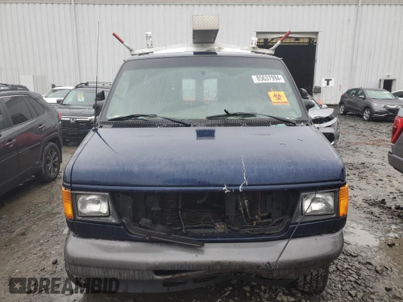 2007 Ford Econoline Cargo Commercial with VIN 1FTNE24W77DA06527, listed as a Copart auction lot 85637994 with 229,623 mi miles and Salvage title. Bid and sale history available at DreamBid. Image 5.