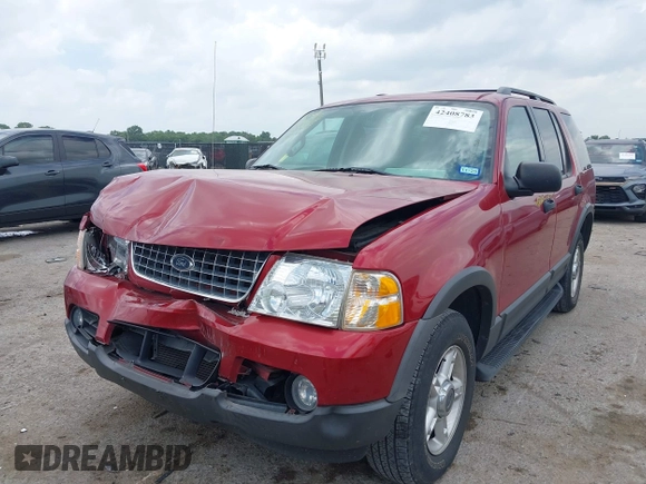 2003 Ford Explorer XLT with VIN 1FMZU63K43UA13760, listed as a IAAI auction lot 42408783 with 60,996 mi miles and . Bid and sale history available at DreamBid. Image 17.