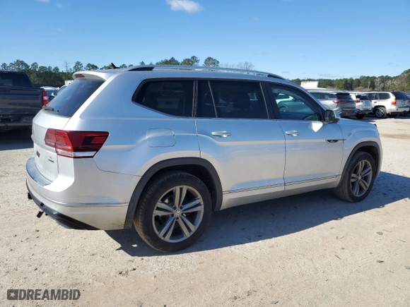 2018 Volkswagen Atlas 3.6L V6 SEL with VIN 1V2RR2CA4JC573592, listed as a Copart auction lot 48073945 with 84,582 mi miles and Salvage Title. Bid and sale history available at carsss.com. Image 3.