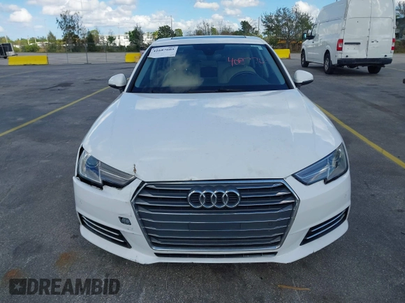 2017 Audi A4 Premium with VIN WAUGNAF4XHN004732, listed as a IAAI auction lot 41687605 with 102,191 mi miles. Bid and sale history available at carsss.com. Image 12.