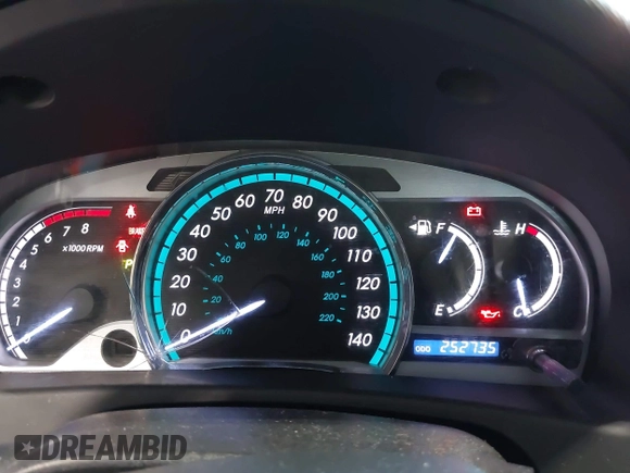 2013 Toyota Venza LE with VIN 4T3BA3BB4DU048172, listed as a IAAI auction lot 42728840 with 252,735 mi miles and . Bid and sale history available at DreamBid. Image 7.