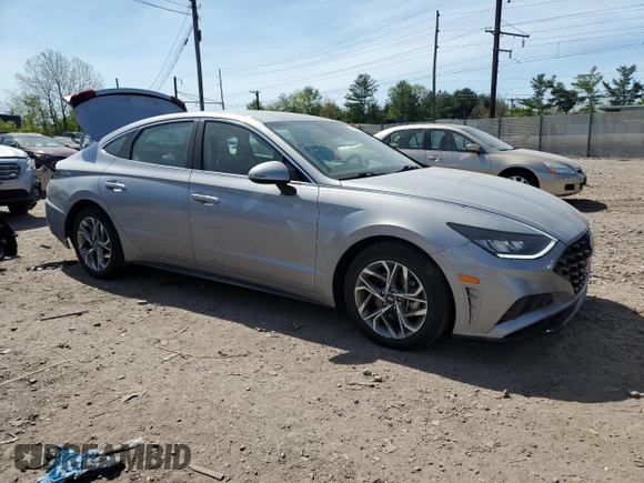 2023 Hyundai Sonata SEL z VIN KMHL64JA0PA269996, wystawiony jako Copart lot #54908345 z przebiegiem 15 634 mil mil oraz Szkody całkowita. Historia ofert i sprzedaży dostępna na DreamBid. Obrazek 4.