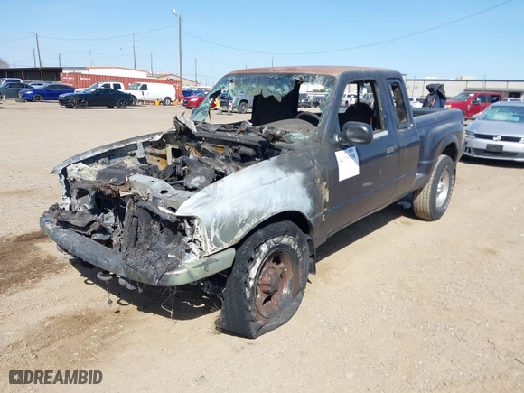 2001 Ford Ranger XL Fleet with VIN 1FTZR15U81PA45114, listed as a IAAI auction lot 41735630 with 126,852 mi miles. Bid and sale history available at carsss.com. Image 2.