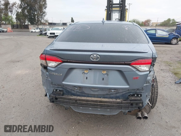 2020 Toyota Corolla SE with VIN JTDS4RCE9LJ019928, listed as a IAAI auction lot 41705356 with 33,456 mi miles and . Bid and sale history available at DreamBid. Image 17.