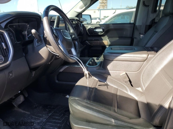 2020 GMC Sierra 1500 Denali with VIN 3GTU9FED7LG296690, listed as a Copart auction lot 88512155 with 121,951 mi miles and Salvage Title. Bid and sale history available at carsss.com. Image 7.