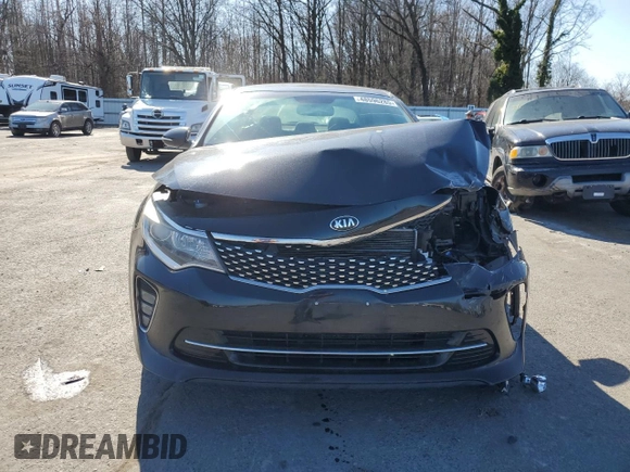 2018 Kia Optima LX with VIN 5XXGT4L34JG201662, listed as a Copart auction lot 48596285 with 136,859 mi miles and Salvage Title. Bid and sale history available at carsss.com. Image 5.