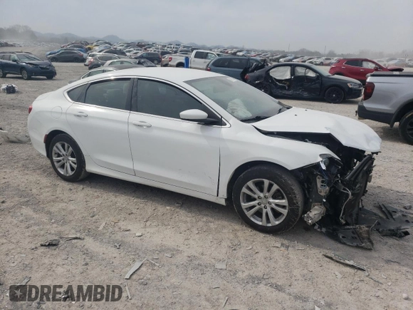 2016 Chrysler 200 Limited with VIN 1C3CCCAB1GN117464, listed as a Copart auction lot 48976035 with 156,317 mi miles and Salvage Title. Bid and sale history available at DreamBid. Image 4.