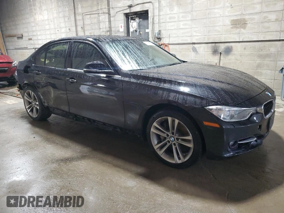 2015 BMW 3 Series 335i xDrive with VIN WBA3B9G59FNR93584, listed as a Copart auction lot 54711455 with 85,596 mi miles and Salvage title. Bid and sale history available at DreamBid. Image 4.