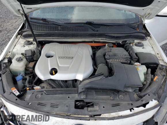 2013 Kia Optima EX with VIN KNAGM4AD2D5054191, listed as a Copart auction lot 59552495 with 183,955 mi miles and Salvage title. Bid and sale history available at DreamBid. Image 11.
