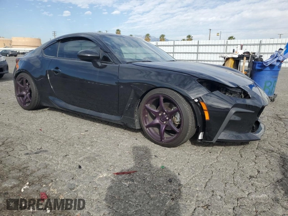 2023 Toyota 86 with VIN JF1ZNBC13P8753032, listed as a Copart auction lot 46188405 with 63,130 mi miles and Salvage Title. Bid and sale history available at DreamBid. Image 4.