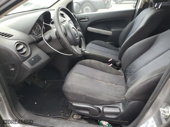 2012 Mazda Mazda2 Sport with VIN JM1DE1KZ2C0147560, listed as a Copart auction lot 71663534 with 168,798 mi miles and Salvage Title. Bid and sale history available at carsss.com. Image 7.