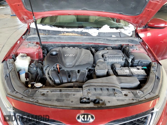 2015 Kia Optima LX with VIN 5XXGM4A78FG435796, listed as a Copart auction lot 45652035 with 160,528 mi miles and Salvage Title. Bid and sale history available at carsss.com. Image 11.