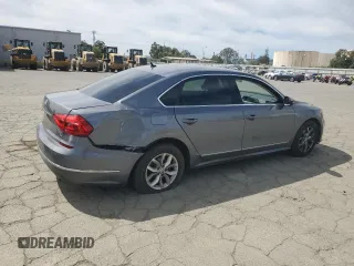 2016 Volkswagen Passat 1.8T S with VIN 1VWAT7A37GC020264, listed as a Copart auction lot 52545295 with 75,395 mi miles and Salvage Title. Bid and sale history available at carsss.com. Image 3.