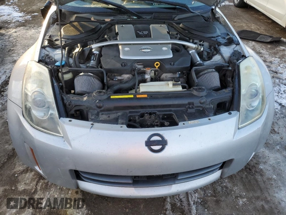 2008 Nissan 350Z Touring z VIN JN1BZ34E18M750200, wystawiony jako Copart lot #87947755 z przebiegiem 185 343 mil mil oraz Szkoda całkowita • Salvage title. Historia ofert i sprzedaży dostępna na DreamBid. Obrazek 12.