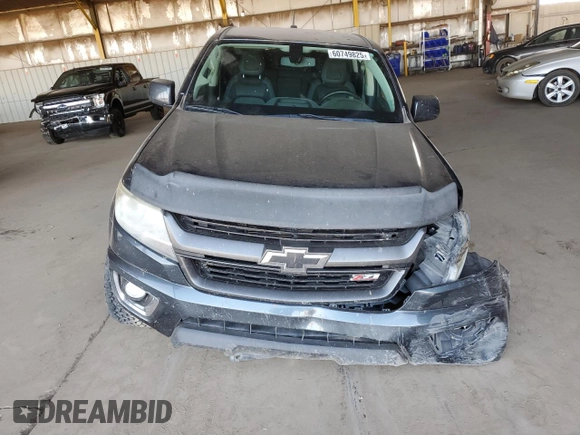2019 Chevrolet Colorado 2WD Z71 z VIN 1GCGSDEA1K1119917, wystawiony jako Copart lot #60749825 z przebiegiem 64 762 mil mil oraz Szkoda całkowita • Salvage title. Historia ofert i sprzedaży dostępna na DreamBid. Obrazek 5.