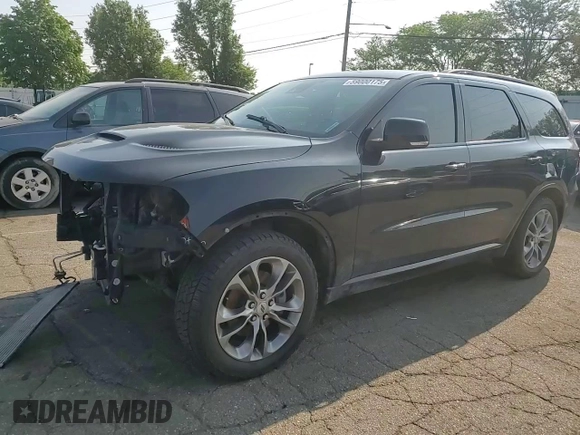 2019 Dodge Durango R/T with VIN 1C4SDJCT6KC663843, listed as a Copart auction lot 59000175 with 134,931 mi miles and Clean title. Bid and sale history available at DreamBid. Image 14.