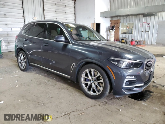 2019 BMW X5 xDrive40i z VIN 5UXCR6C5XKLL21055, wystawiony jako Copart lot #58574775 z przebiegiem 45 017 mil mil oraz Szkoda całkowita • Salvage title. Historia ofert i sprzedaży dostępna na DreamBid. Obrazek 4.