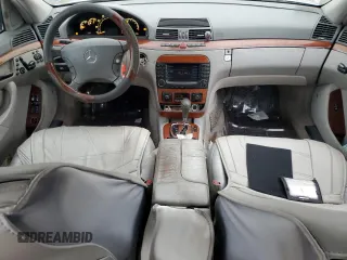 2004 Mercedes-Benz S-Class 4.3L with VIN WDBNG83J64A424124, listed as a Copart auction lot 85341024 with 0 mi miles and Non Repairable. Bid and sale history available at carsss.com. Image 8.