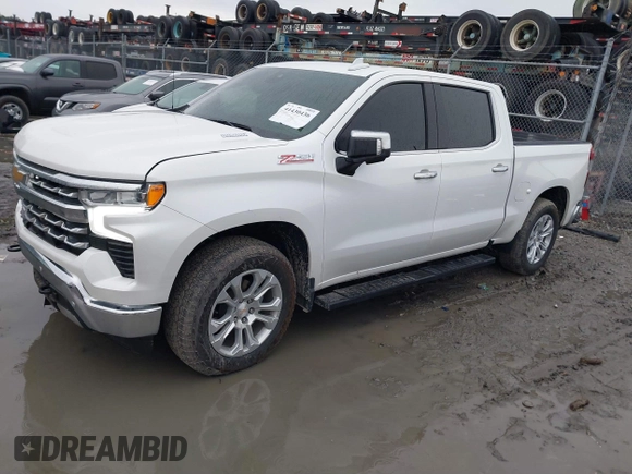 2024 Chevrolet Silverado 1500 LTZ with VIN 1GCUDGE84RZ144124, listed as a IAAI auction lot 41430436 with 13,186 mi miles and . Bid and sale history available at DreamBid. Image 17.