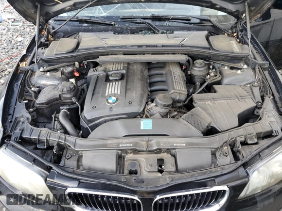 2010 BMW 1 Series 128i with VIN WBAUP9C5XAVL89207, listed as a Copart auction lot 80018904 with 124,842 mi miles and Salvage Title. Bid and sale history available at DreamBid. Image 11.