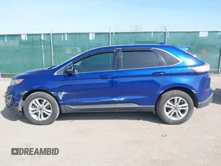 2015 Ford Edge SEL with VIN 2FMTK4J84FBC18514, listed as a IAAI auction lot 41807224 with 117,497 mi miles. Bid and sale history available at carsss.com. Image 14.
