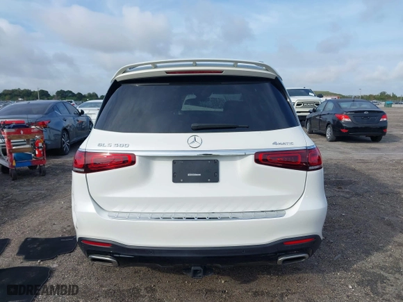 2023 Mercedes-Benz GLS with VIN 4JGFF8GE1PA991752, listed as a IAAI auction lot 41202307 with 20,104 mi miles. Bid and sale history available at carsss.com. Image 16.