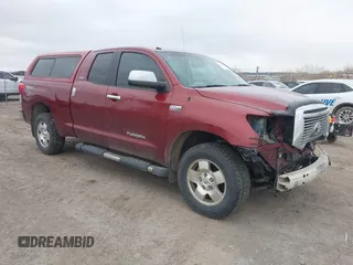 2010 Toyota Tundra Limited with VIN 5TFBY5F14AX115434, listed as a IAAI auction lot 41855515 with 219,926 mi miles and . Bid and sale history available at DreamBid. Image 1.