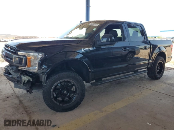 2020 Ford F-150 XL with VIN 1FTEW1EP0LKE96622, listed as a Copart auction lot 61238555 with 52,527 mi miles and Salvage title. Bid and sale history available at DreamBid. Image 1.