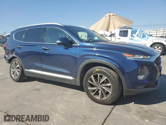 2019 Hyundai Santa Fe Limited with VIN 5NMS53AD9KH045955, listed as a Copart auction lot 71452314 with 62,553 mi miles and Clean Title. Bid and sale history available at carsss.com. Image 4.