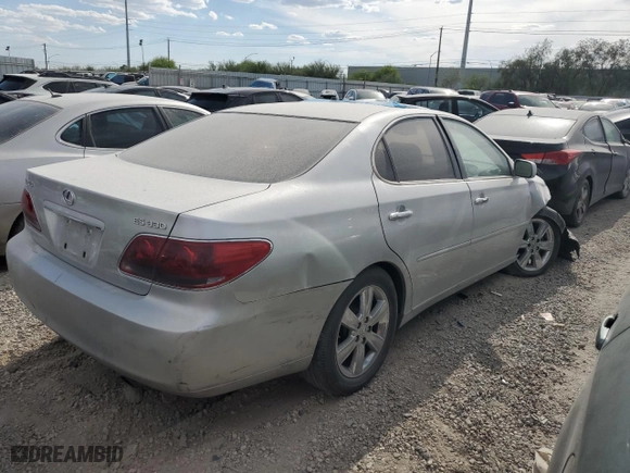 2006 Lexus ES 330 with VIN JTHBA30G965152213, listed as a Copart auction lot 46553735 with 0 mi miles and Salvage Title. Bid and sale history available at carsss.com. Image 3.