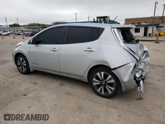 2016 Nissan LEAF S with VIN 1N4BZ0CP4GC311792, listed as a Copart auction lot 46925903 with 0 mi miles. Bid and sale history available at carsss.com. Image 2.