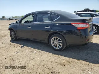 2015 Nissan Sentra SV with VIN 3N1AB7AP0FY212711, listed as a Copart auction lot 52387635 with 153,707 mi miles and Salvage Title. Bid and sale history available at carsss.com. Image 2.
